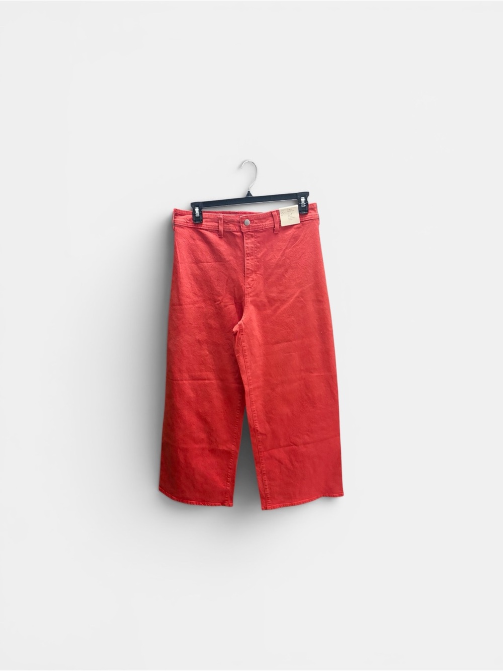 Universal Thread High Rise Sailor Wide Leg Jeans Red Womens 14 New - Picture 2 of 6